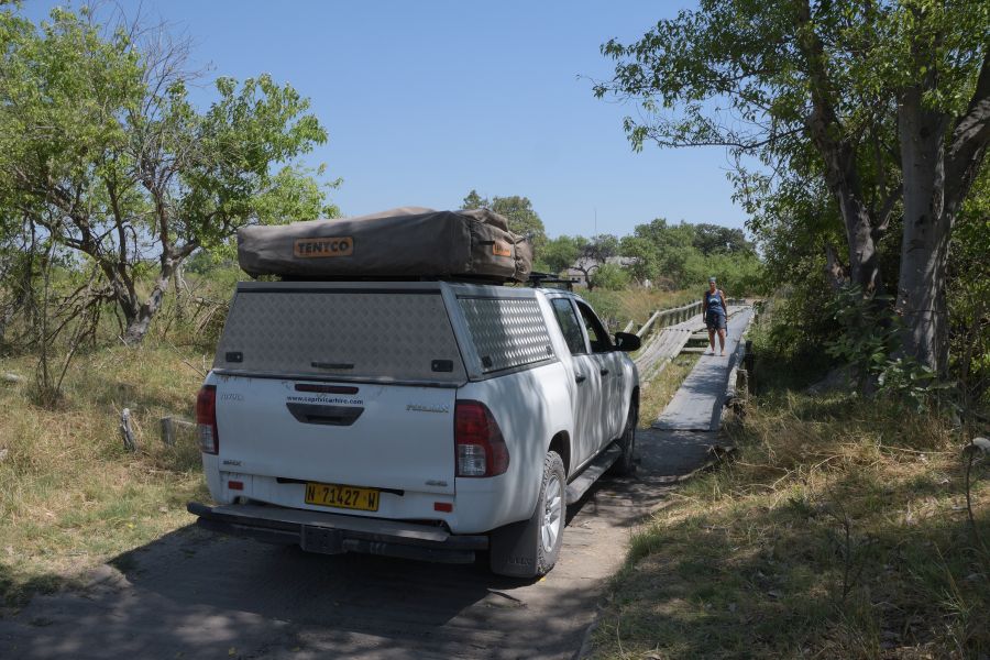 Third Bridge, die nächste Holzbrücke, dann hatten wir es geschafft
