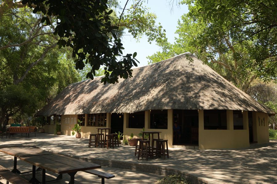 Das Restaurant der Island Safari Lodge