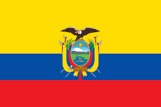 Flagge Ecuador