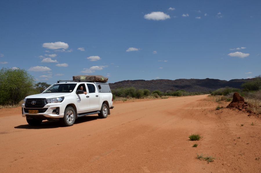 Das letzte Stück zur Waterberg Wilderness war Piste