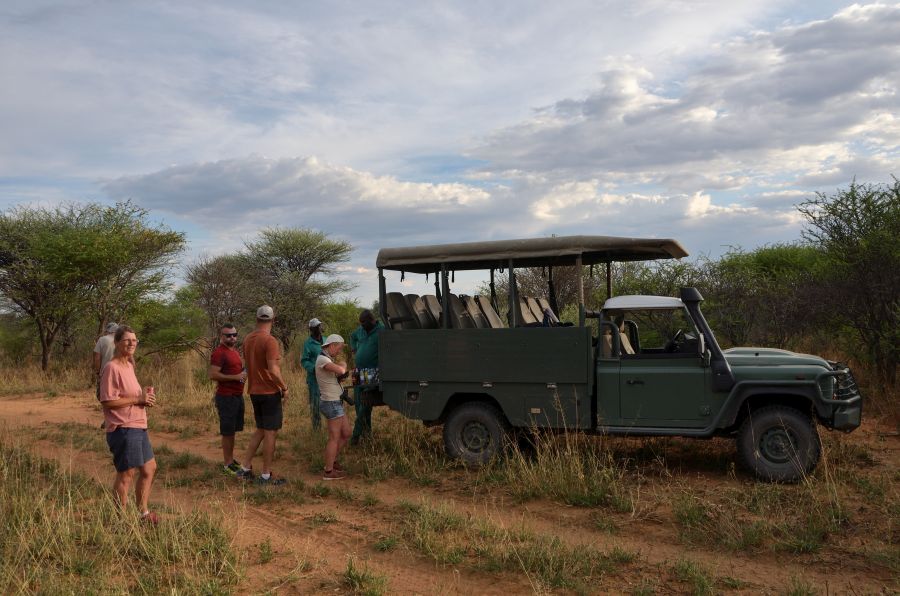 Zum Abschluss der Tour gab es noch eine Erfrischung
