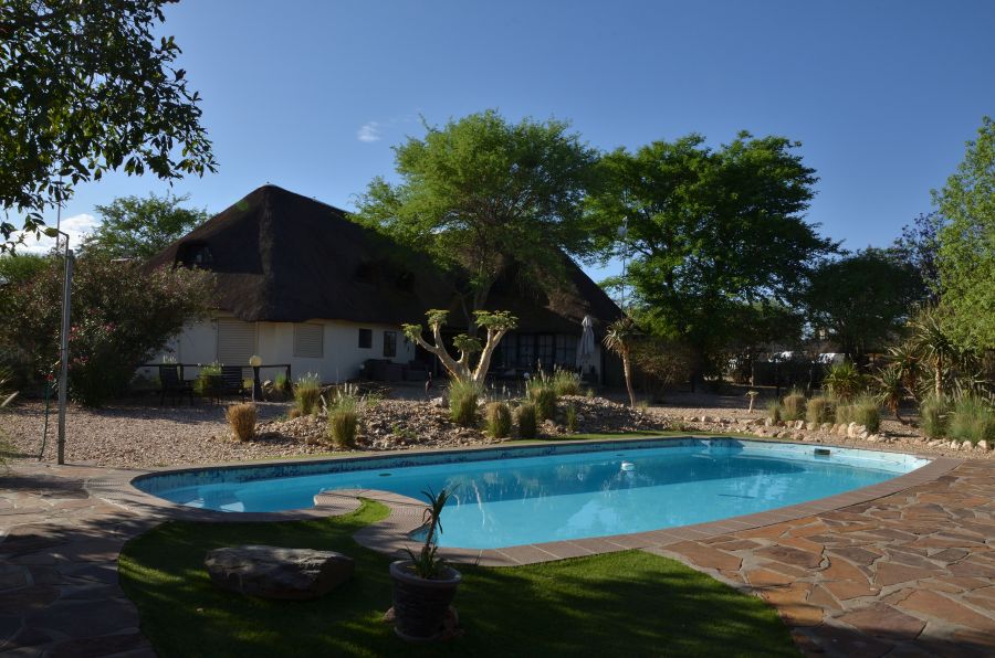 Im Garten der Immanuel Wilderness Lodge