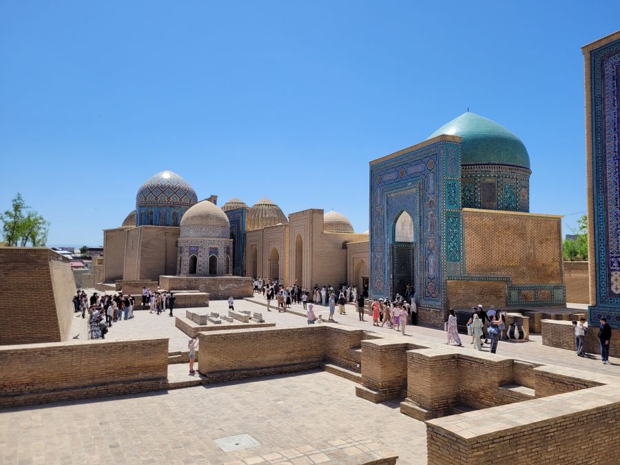 Die Nekropole Shah-i-Zinda in Samarkand