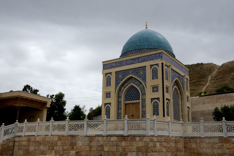 Nurata: Gebäude auf dem Chashma-Mausoleums- und Moscheekomplex