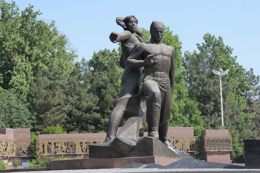 Taschkent: Courage-Denkmal