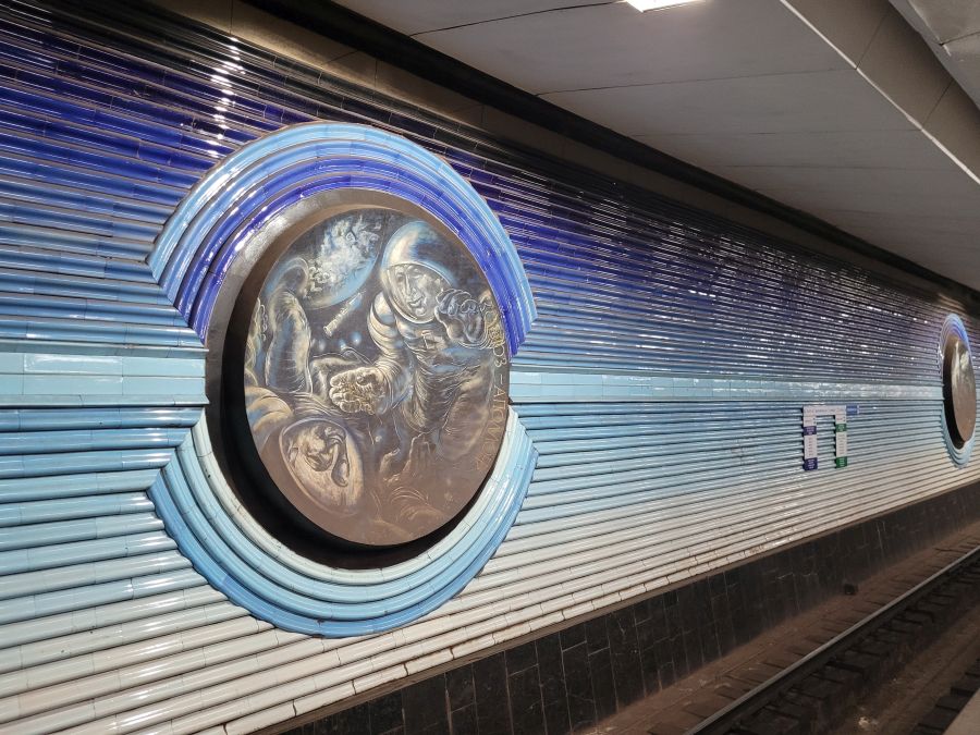 Taschkent: Metrostation Kosmonavtlar