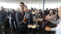 In der Trinity Bar im obersten Stockwerk gab es dann ein Pint Guinness