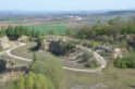 Blick über den ehemaligen Steinbruch im Geotop Lindle